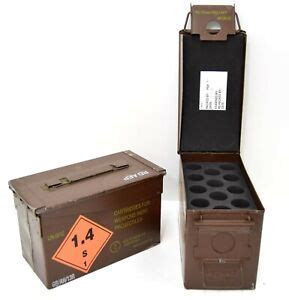 british army metal box|british army 50 cal box.